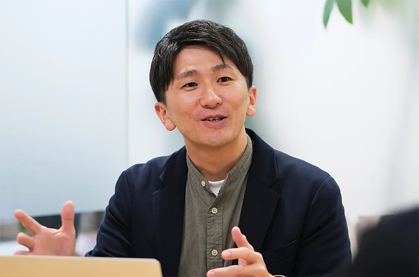 写真　開発エンジニア　第2開発チーム　TETORIグループ リーダー